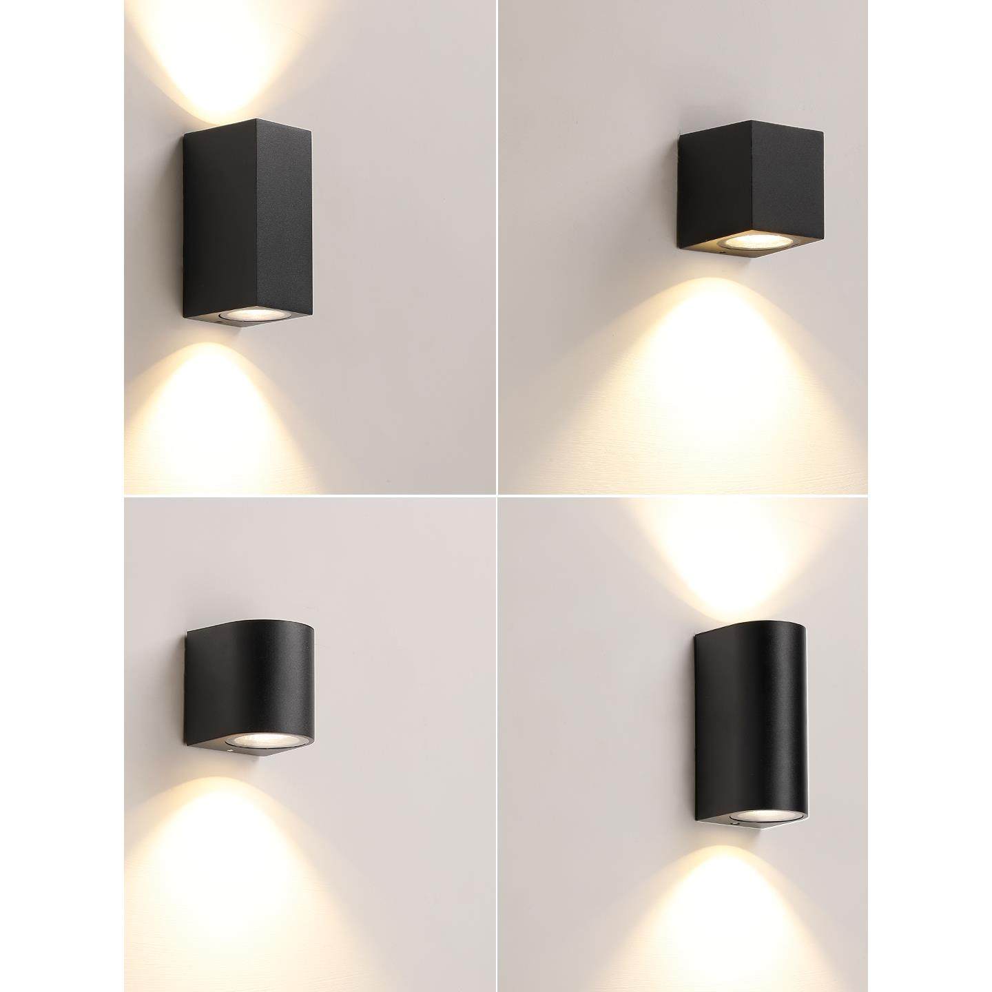 户外防水壁灯别墅庭院室外围墙灯大门阳台露台灯门牌灯led洗墙灯