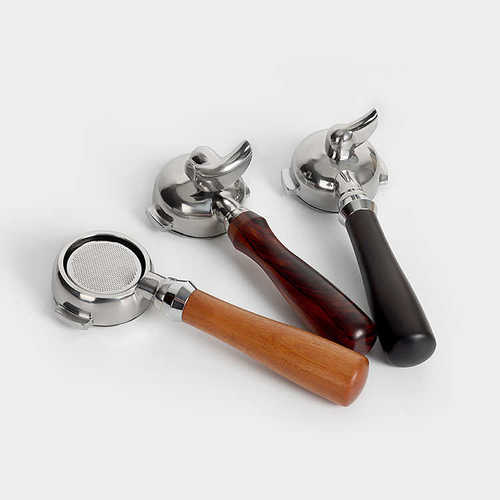 EXPOBAR爱宝半自动咖啡机无底手柄不锈钢把手单嘴双嘴58mm双耳