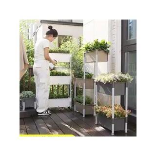 家用便携阳台蔬菜种植箱庭院方大容量多层立体组合植物种植箱厂