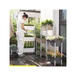 家用便携阳台蔬菜种植箱庭院方大容量多层立体组合植物种植箱厂
