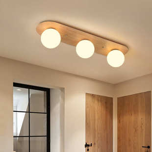 过道灯走廊灯简约现代超亮玄关吸顶灯魔豆长条阳台走道入户无主灯