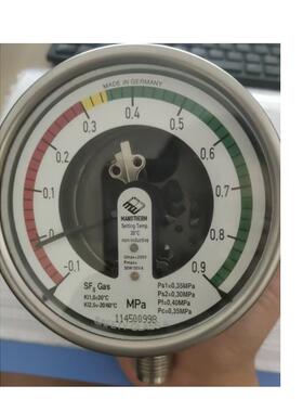 德国MTSF6气体密度继电器SF6气体密度继电器CBS气体密度控制器
