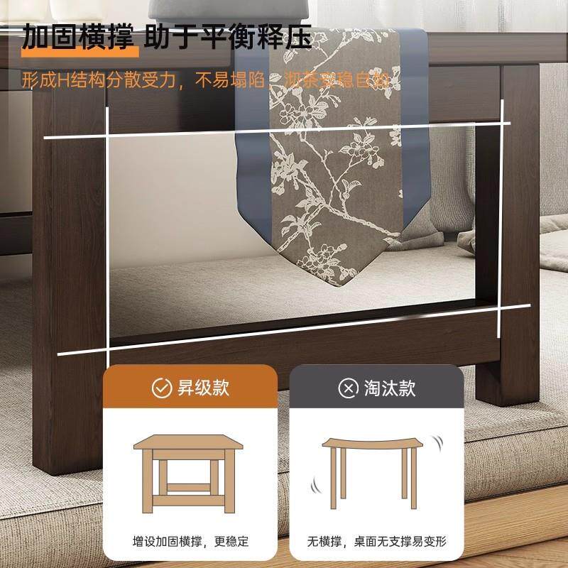 小桌子可折叠客厅小方桌长方形家用出租房小户型餐桌简易吃饭桌子