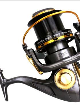 新款直销新款远投轮大号TF 1轴纺车鱼线轮海钓鱼轮鱼线轮