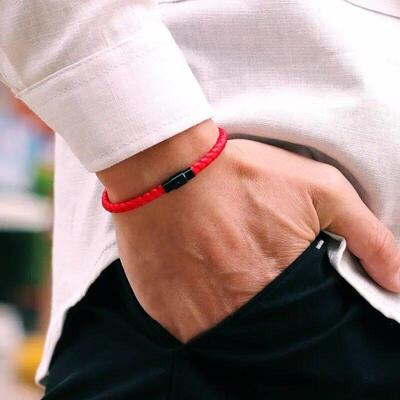 Grade A Keel Rope Bracelet Men Femme Lucky Red Thread Bracle