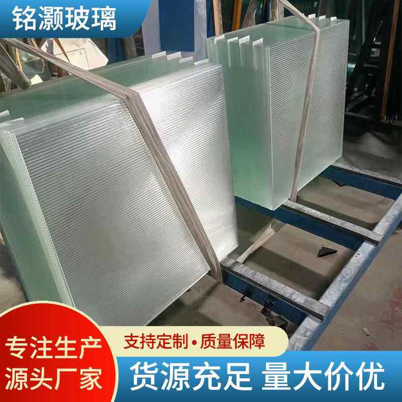 厂家供应5MM长虹钢化幕墙隔断橱柜门家装家具配套玻璃加工