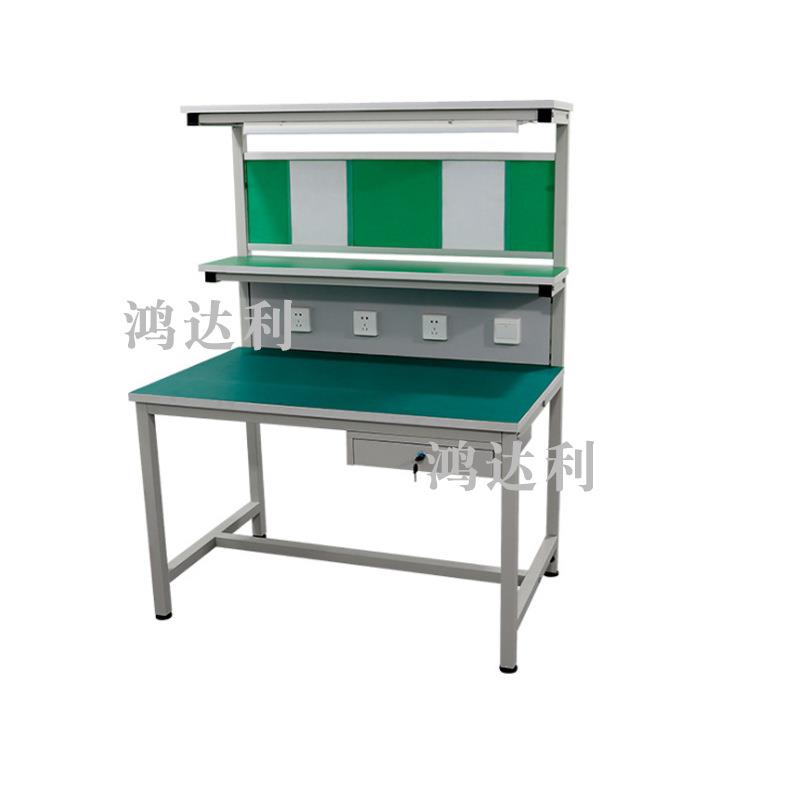 防组防静电工静电流水线工作台快递商打包台工作车电间维修装作台