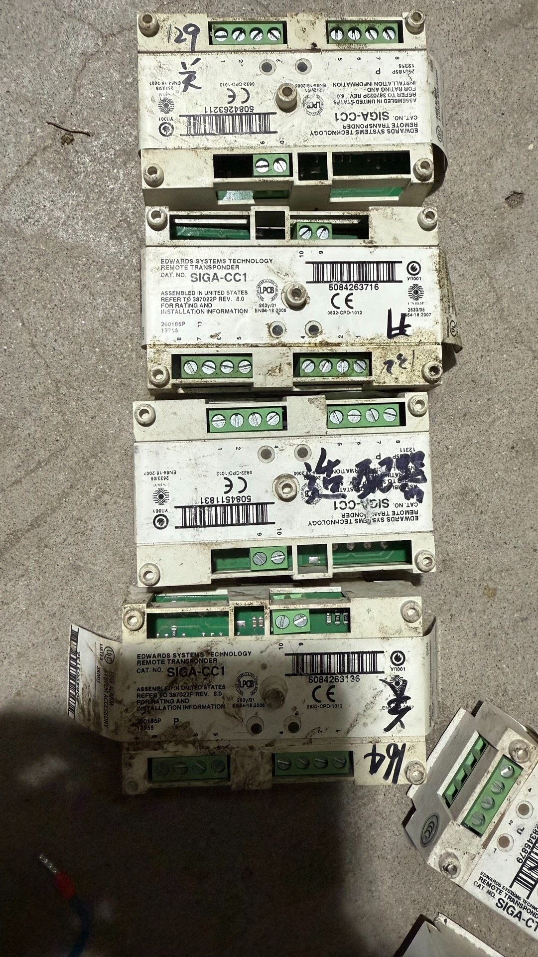 爱德华SIGA-CC1控制输出模块 功能包好 顺丰包邮 打包