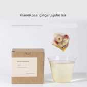 茶爷 茶小米雪梨姜枣茶暖身暖胃姜丝驱寒泡水煮茶包红枣枸杞茶