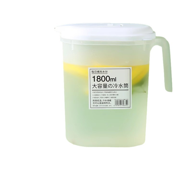 大容量1.8L日式食品级冷水壶家用图片