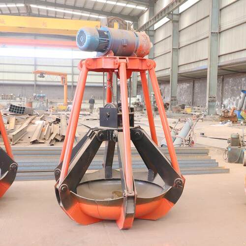 不锈钢抓斗贝壳型双瓣起重抓斗抓沙不锈钢抓斗单绳