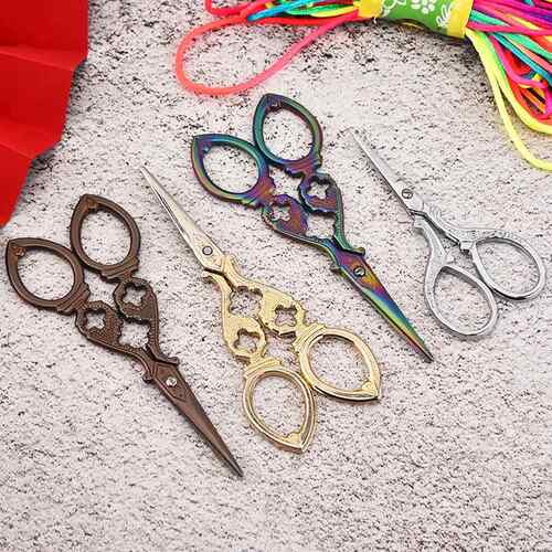 厂家 不锈钢双喜剪 家用创意小剪复古剪刀绣花线头剪葫芦剪刀