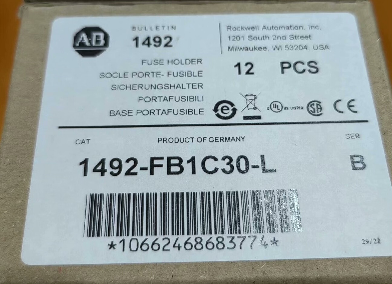 1492-FB1C30-L 全新原装正品 标价