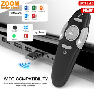 USB Laser Pointer Win PPT Presentation Pen page turning pen