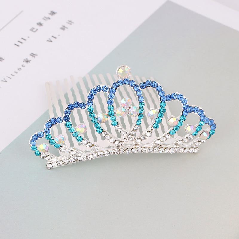 韩式儿童皇冠皇冠水钻饰品发饰
