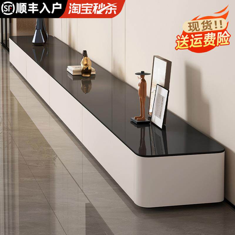 落地电视柜客厅家用2025新款轻奢高级感小户型茶几电视机柜组合