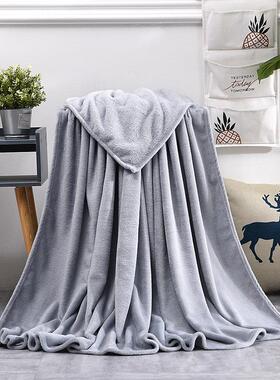 Soft Warm Coral Fleece Blanket Flannel Plush Throw Blankets