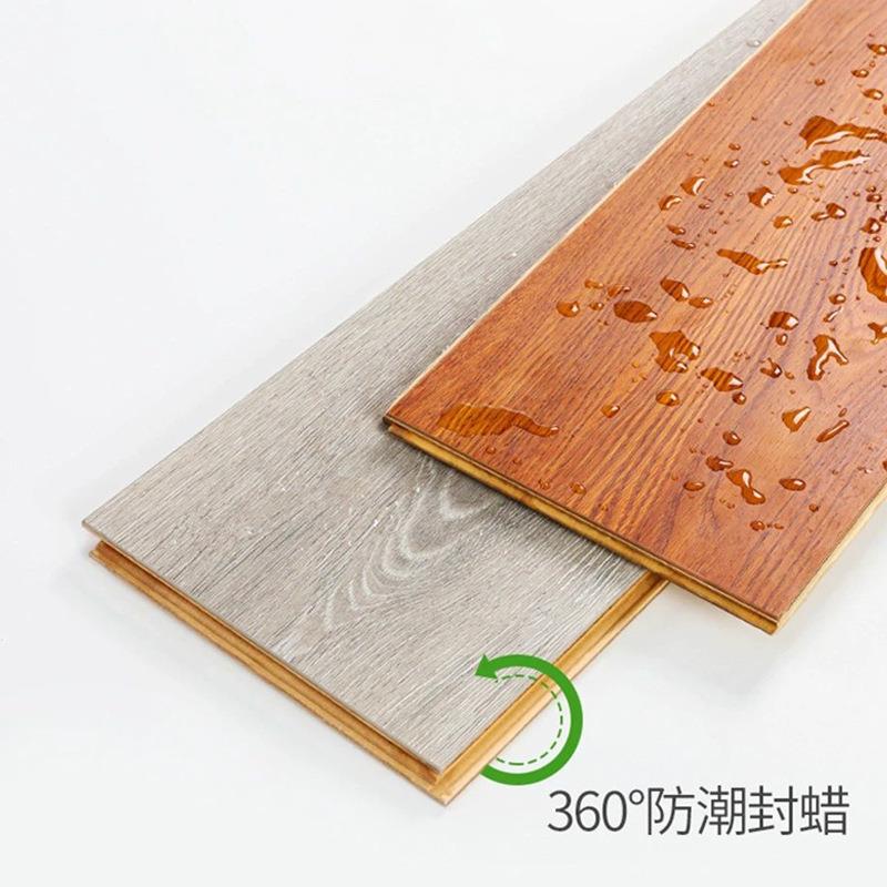 实木多层地板12m用m金刚面耐新三层金磨防潮板工程家合地暖实木复