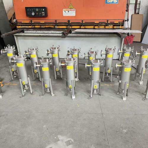 不锈钢4号袋式过滤器小面积布袋式过滤器单袋