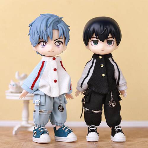 ob11娃衣 棒球服gsc粘土人 p9 p10 YmY 小铃铛素体穿 12分娃衣bjd