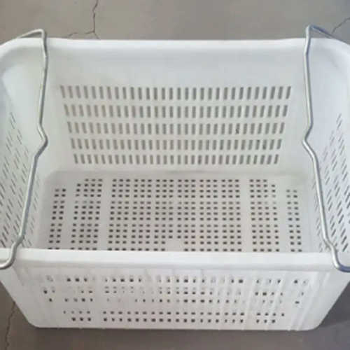 现货大号工业塑料胶框蔬菜水果运输周转箱子箩加厚耐压塑料周转筐