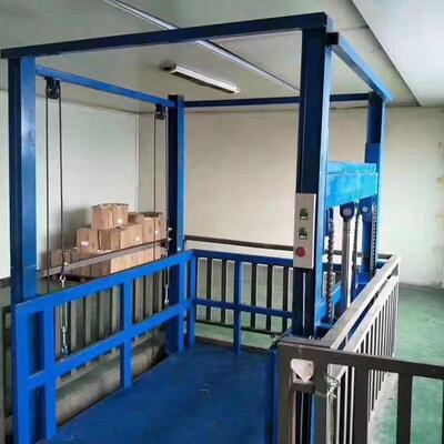 厂家现货重型液压式升降货梯大吨位承载防坠物流仓储货梯