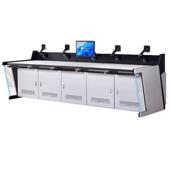 厂家生产指中心防调976度台监安控操作台加厚型金属挥控制台监控