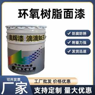 室内防腐漆环氧树脂面漆防腐防锈耐油钢结构金属设备用环氧面漆