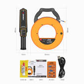 高精度堵管线管道堵塞仪排测测pvc电工铁管探深达仪威堵