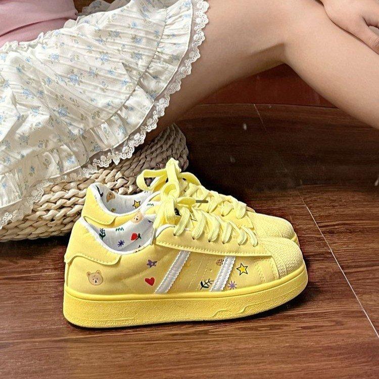 夏季款潮流厚底小白爆款老爹鞋