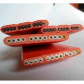 1.0mm2 行车排线12C 厂价直销行车扁线 行车扁电缆