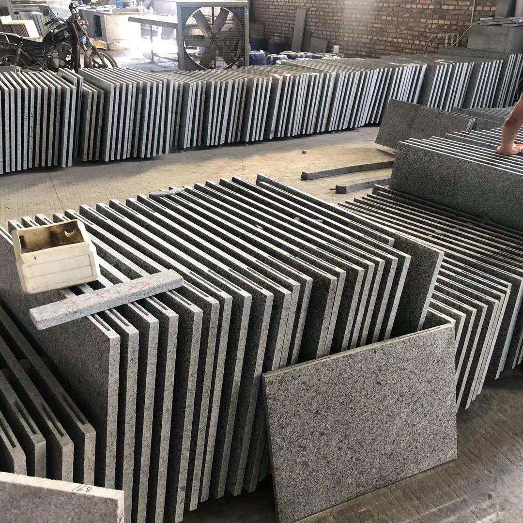 天然花岗岩石材蓝宝石珍珠兰外墙干挂板楼梯工程板地铺石火烧板