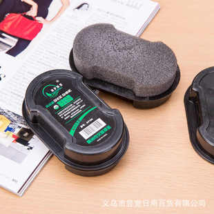 擦 鞋 蜡擦鞋 神器家用皮鞋 专用多功能保养增亮双面海绵擦无色通用鞋