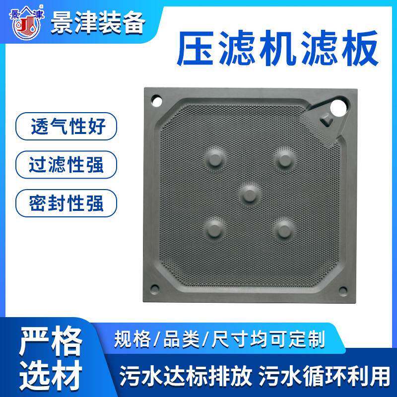 压滤机滤板多型号增强聚丙烯隔膜滤板污水处理化工行业板框滤板