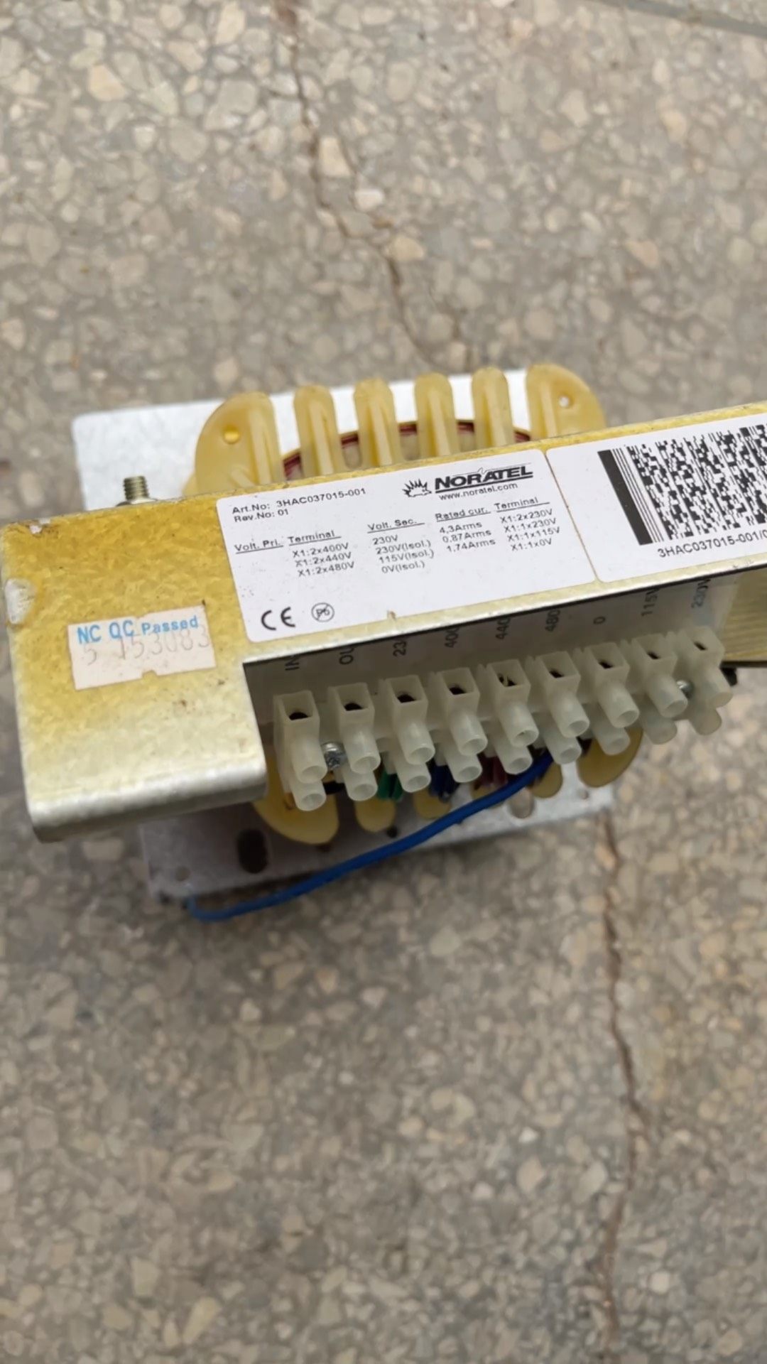 ABB机器人配件 控制柜 变压器