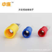 中连片型预绝缘接线端头DBN2 10冷压接线端子快速连接端子厂家