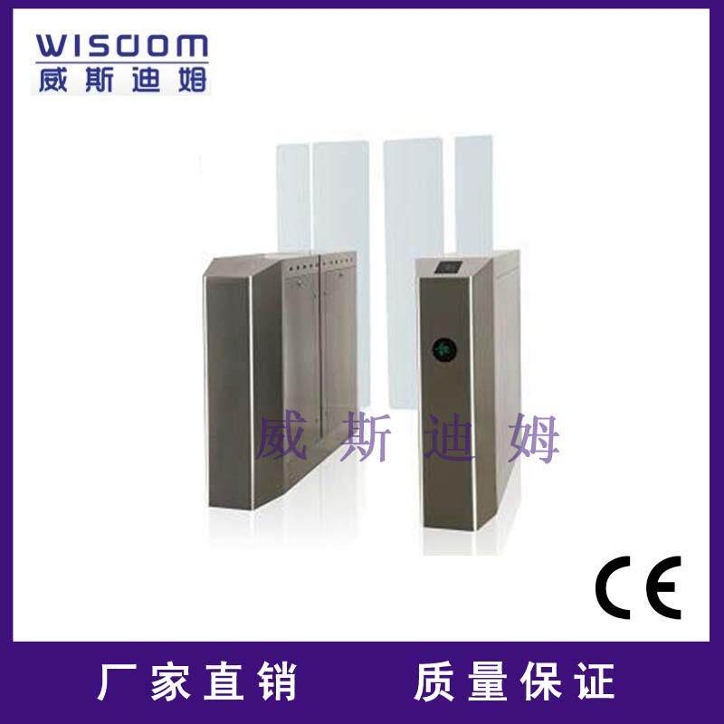 厂家直销出入口人脸指纹门禁系统智能刷卡防尾随防跳防夹平移闸