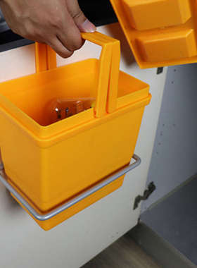 VASE橱柜垃圾桶挂门桶 厨房可挂式门背垃圾筒 厨柜柜内壁挂收纳桶