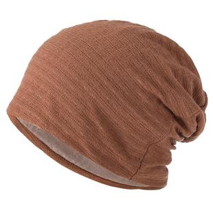 化疗后女士帽春戴帽子假发中老年的术后空调帽遮白发头巾光头帽