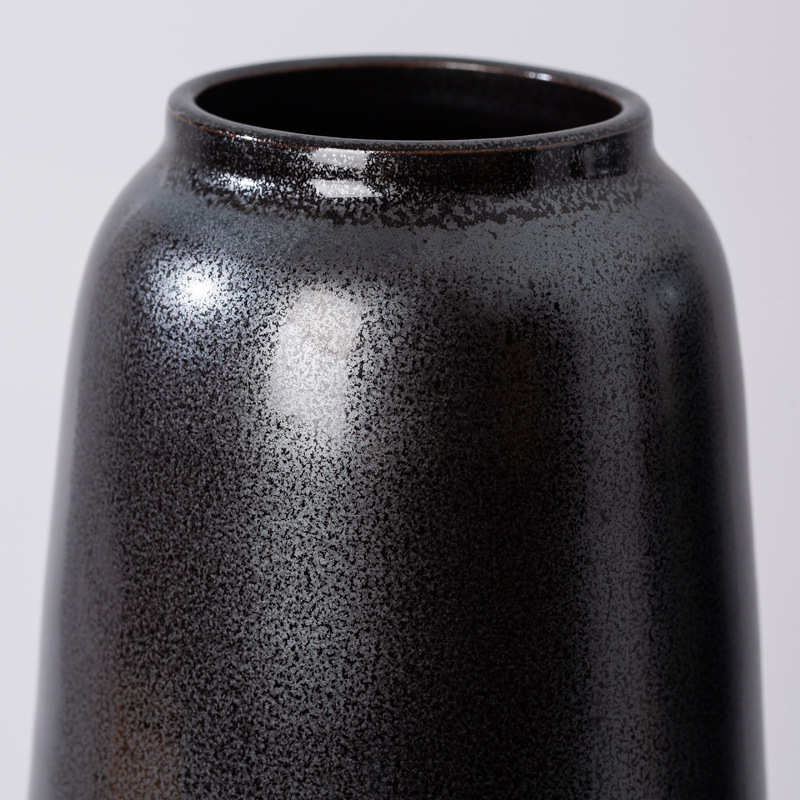 景德镇创意异形新中式禅意台面三件套花瓶摆件插花器花盆软装饰