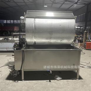 翻转式 丸子油炸机炸制均匀设备生产自动控温鸡米花油炸机