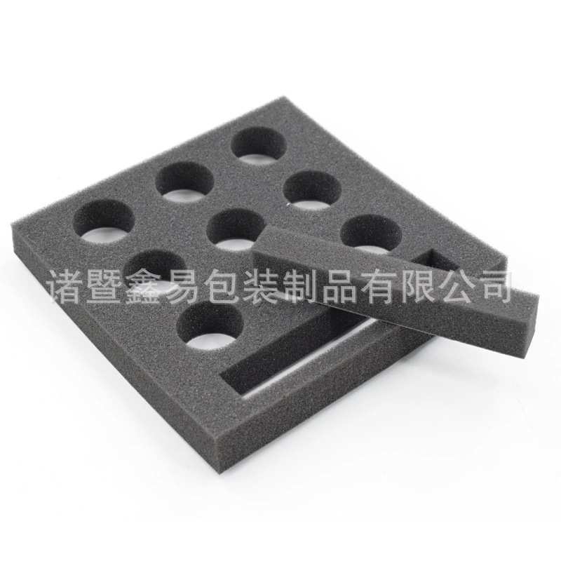 黑色长绒布海绵 防火防震EVA泡绵内衬 高密度高弹eva工具箱内衬 - 封面