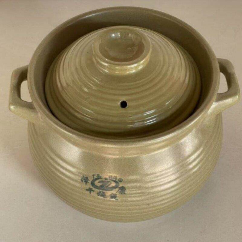 干烧不裂传统土砂锅老式陶瓷瓦罐瓦煲汤锅煮粥家用燃气土沙锅盖子