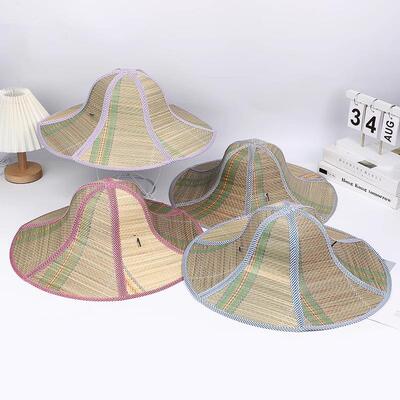 Straw hat, fishing hat, large brim agricultural farmer's sun