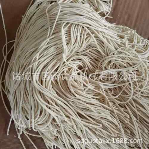 鲜切面鲜面条专用设备 生鲜面条生产机器 双系统面条机