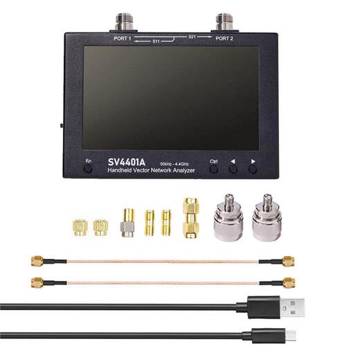 7寸矢量网络分析仪SV4401A支持50KHz-4.4GHz