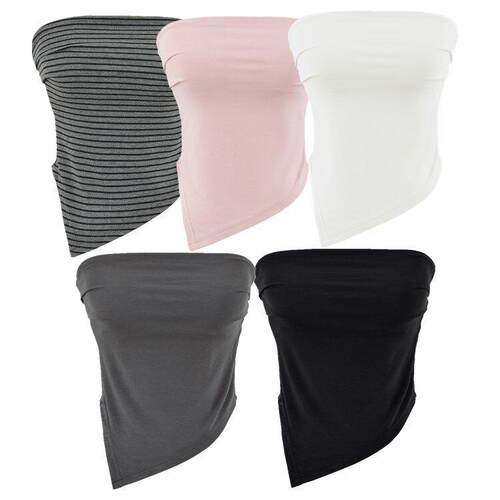 Super elastic detachable chest cushion elastic strapless