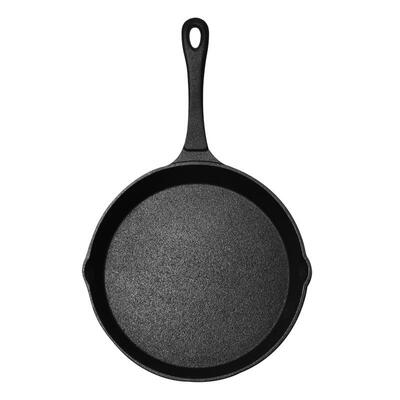 thick uoated cast iron flat frying pan non-stick cast i