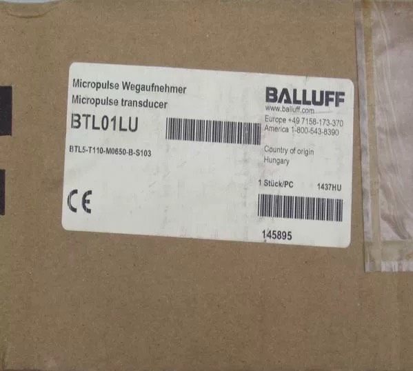 全新BALLUFF位移传感器 BTL5-T110-M0650