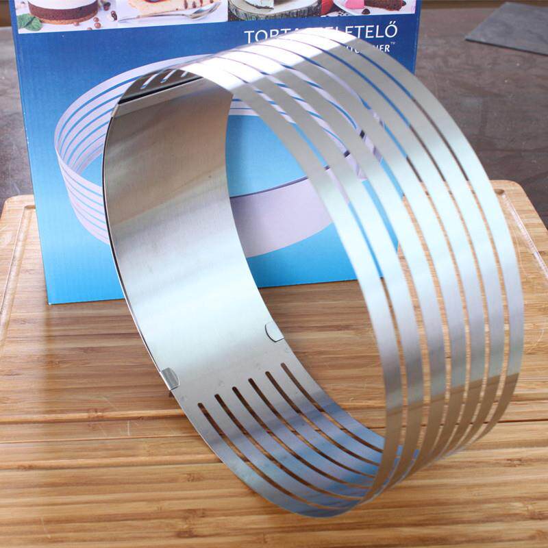 可调节分层伸缩圆形慕斯圈24-30CM伸缩蛋糕模具烘焙模具烘培